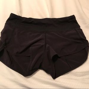Lululemon speed shorts size 2